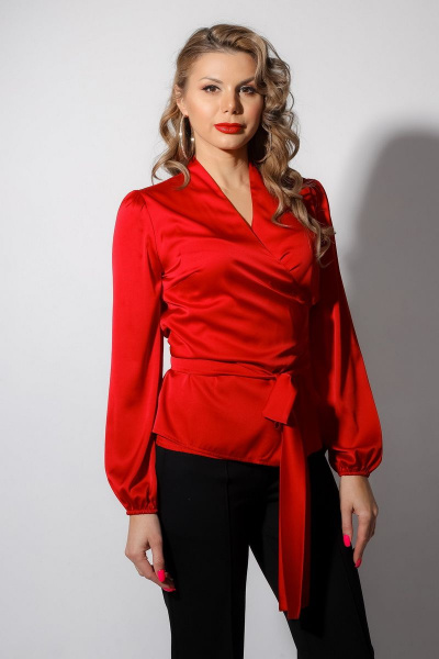 Блуза YFS 6621 красный - фото 1