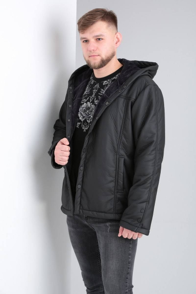 Куртка Celentano 3001.1 черный - фото 12