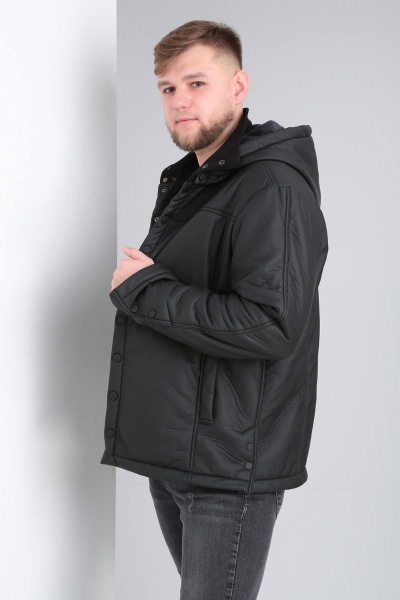 Куртка Celentano 3002.1 черный - фото 3