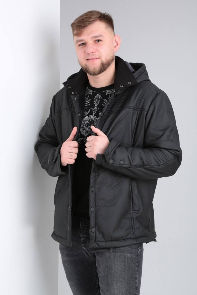 Куртка Celentano 3002.1 черный - фото 2