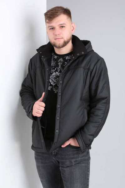 Куртка Celentano 3002.2 черный - фото 7