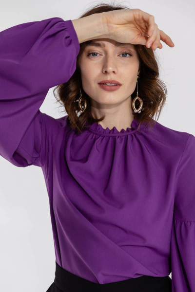 Блуза Ivera 5042 фиолетовый - фото 3