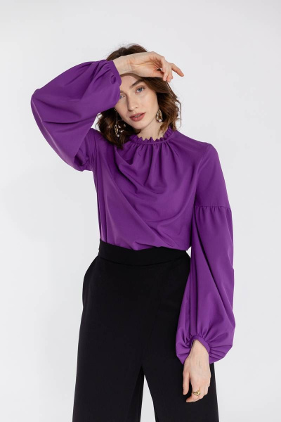 Блуза Ivera 5042 фиолетовый - фото 2