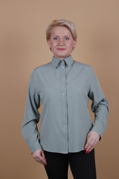 Блуза MIRSINA FASHION 14980030 фисташка - фото 1