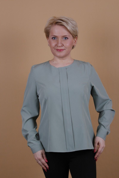 Блуза MIRSINA FASHION 14370030 фисташка - фото 1