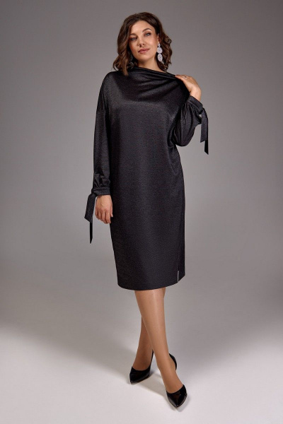 Платье IVA 1344 черный - фото 2