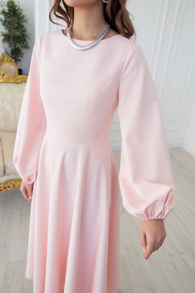 Платье Daloria 1887R светло-розовый - фото 5