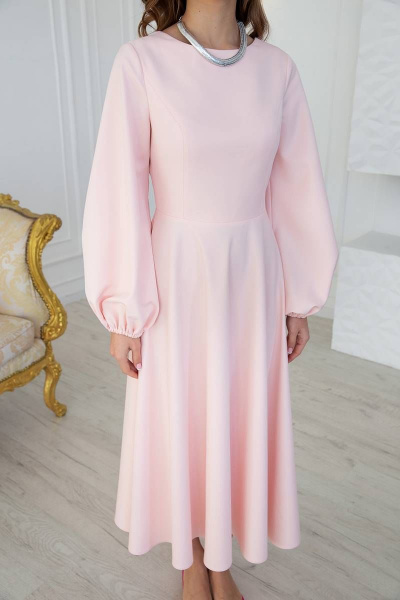 Платье Daloria 1887R светло-розовый - фото 4