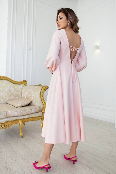 Платье Daloria 1887R светло-розовый - фото 1