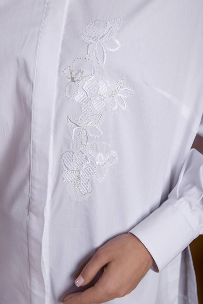 Блуза Daloria 6162 белый - фото 5
