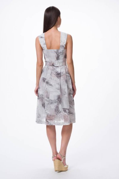 Платье Stilville 1800 серый - фото 4