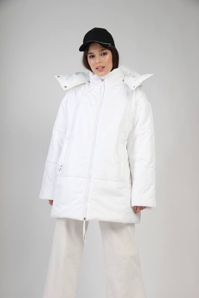 Куртка TSURAN 22AW2 белый - фото 6