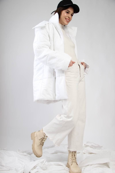 Куртка TSURAN 22AW2 белый - фото 7