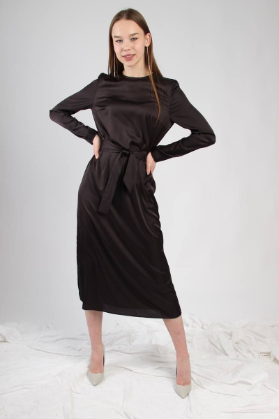 Платье TSURAN DR3BBL002 черный - фото 8