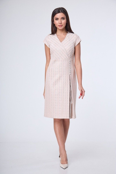 Платье Anelli 506 розовый - фото 1