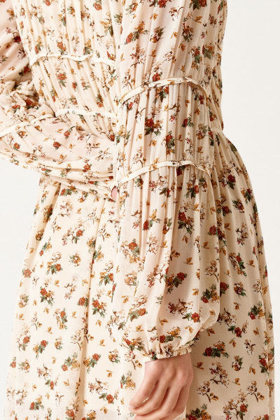 Платье ELLETTO LIFE 1881 молочный - фото 6