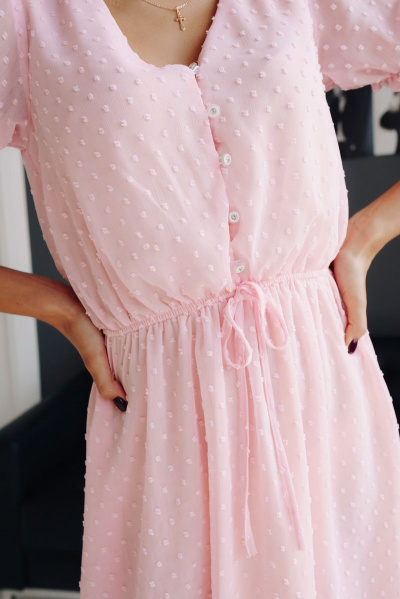 Платье THE.WOMAN 445 розовый - фото 3