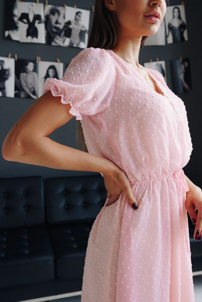 Платье THE.WOMAN 445 розовый - фото 2