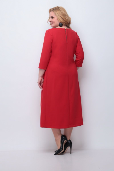 Платье Michel chic 2085 красный - фото 4