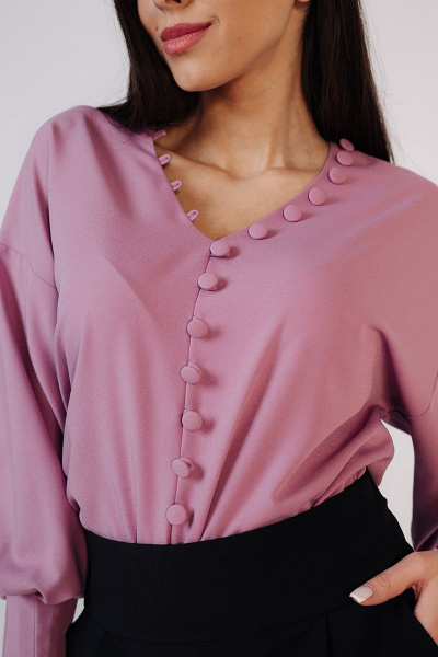 Блуза THE.WOMAN 377 розовый - фото 1
