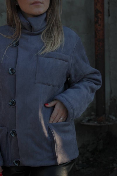 Куртка SUNITSA 501 фиолетовый - фото 3
