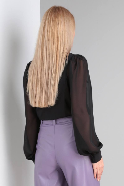 Блуза Viola Style 1144 черный - фото 2