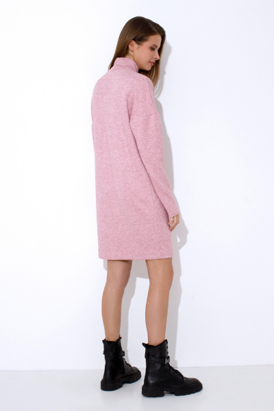 Платье Luitui R1034 розовый - фото 2