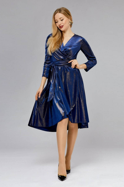 Платье Arisha 1189 синий - фото 1