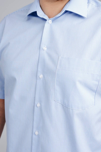 Рубашка Nadex 01-036522/401_170 бело-голубой - фото 6