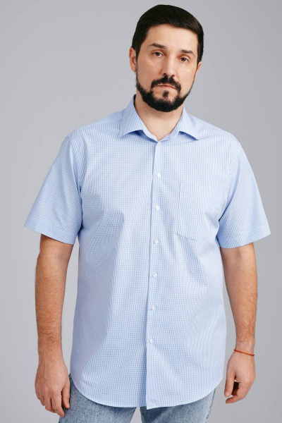Рубашка Nadex 01-036522/401_170 бело-голубой - фото 2