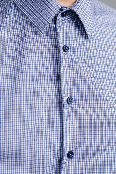 Рубашка Nadex 01-061811/404_170 сине-серый - фото 4