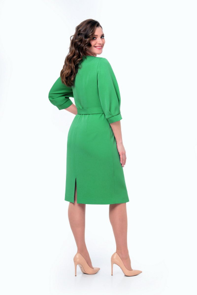 Платье Мишель стиль 1030-1 зеленый - фото 5