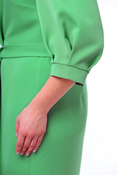 Платье Мишель стиль 1030-1 зеленый - фото 3
