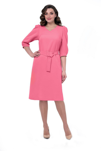 Платье Мишель стиль 1031 розовый - фото 1