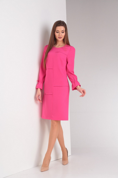 Платье Basagor 445а темно-розовый - фото 1