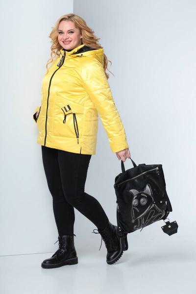 Куртка Shetti 2057-1 желтый - фото 4