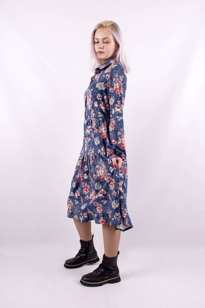 Платье Mita ЖМ1118 голубой - фото 2
