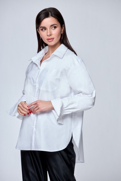 Рубашка Anelli 1203 белый - фото 8