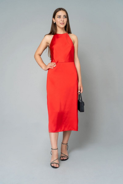 Платье Elema 5К-9879-1-170 красный - фото 1