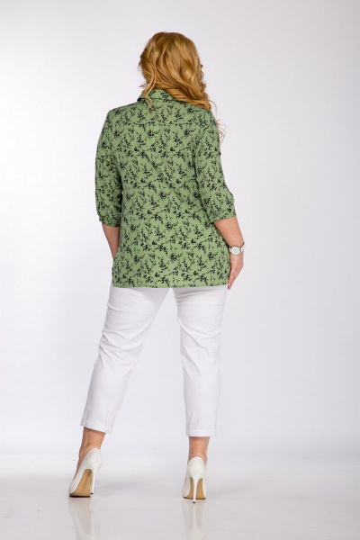Блуза SOVITA M-598 зеленый - фото 5