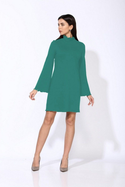 Платье Faufilure С1225 зеленый - фото 1