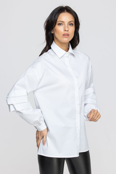 Рубашка Regina 21с1-501RG-6-0 белый - фото 10
