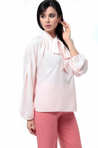 Блуза Мишель стиль 930Б розовый - фото 2