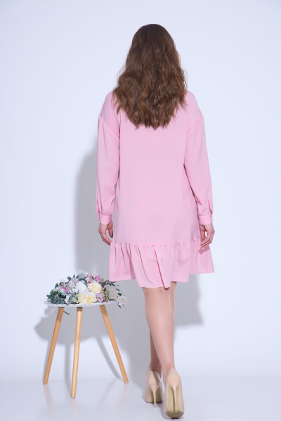 Платье Fortuna. Шан-Жан 705 розовый - фото 3