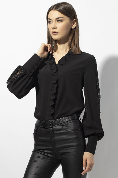Блуза VIZAVI 655 черный - фото 1