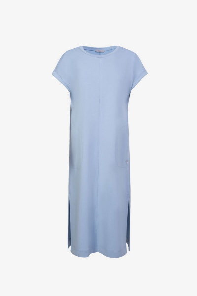 Платье Elema 5К-11957-1-170 серо-голубой - фото 1