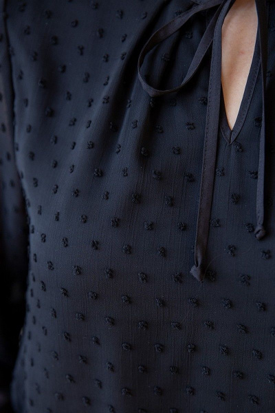Блуза LindaLux 812 черный- - фото 8