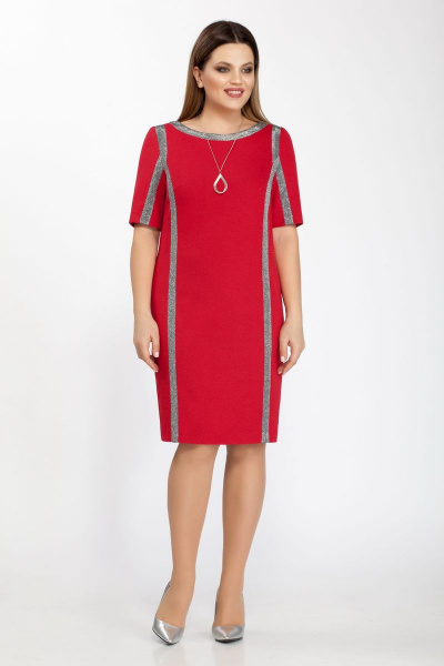 Платье LaKona 1152 красный - фото 1