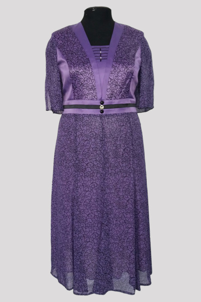 Платье Pama Style 587 фиолет - фото 1