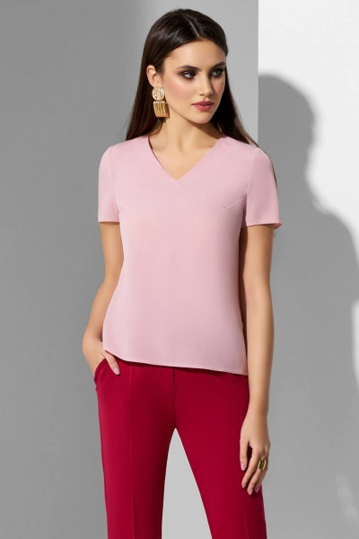 Блуза, брюки, жакет Lissana 3626 розовый_павлин - фото 3